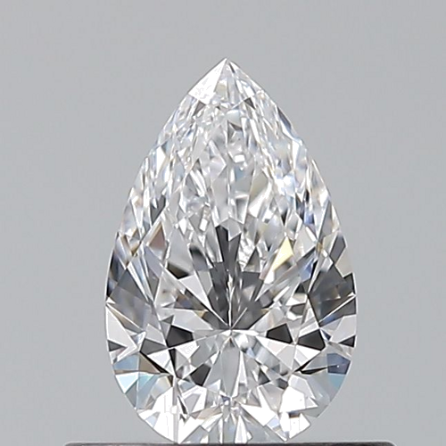 0.5 carat D-VS1 Natūralus Pear Deimantas (1)