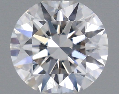 0.21 carat D-VVS1 Excellent cut Natūralus Round Deimantas (1)