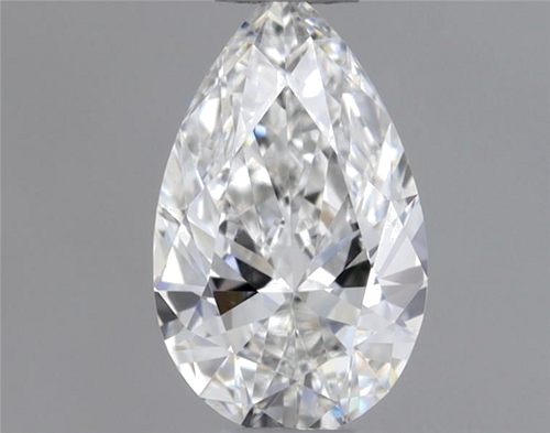 0.3 carat F-VS2 Natūralus Pear Deimantas (1)