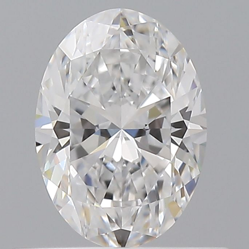 0.52 carat D-VVS2 Natūralus Oval Deimantas (1)