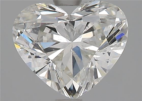 1.5 carat H-SI1 Natūralus Heart Deimantas (1)