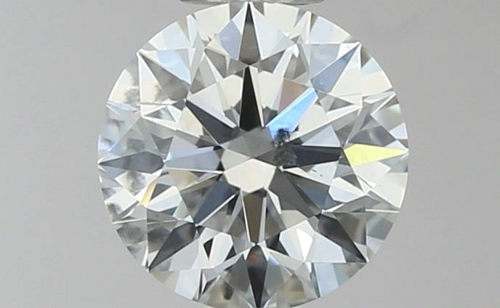 0.51 carat G-SI2 Excellent cut Natūralus Round Deimantas (1)