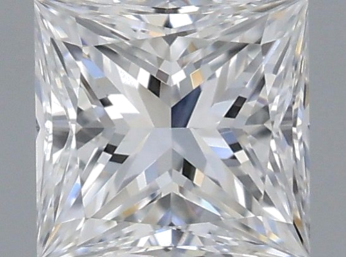 0.3 carat E-VVS1 Natūralus Princess Deimantas (1)