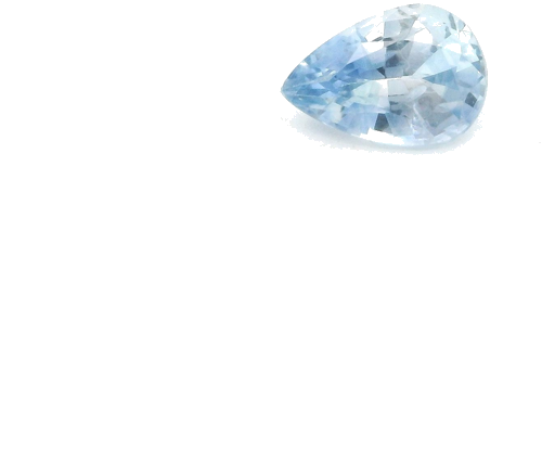 0.53 carat BLUE Pear Safyras (1)