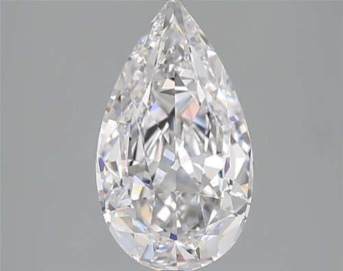 2.01 carat E-VVS1 Natūralus Pear Deimantas (1)