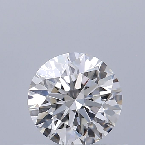 0.5 carat F-VVS1 Excellent cut Natūralus Round Deimantas (1)