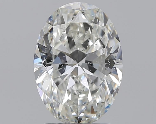 2.03 carat H-SI2 Natūralus Oval Deimantas (1)