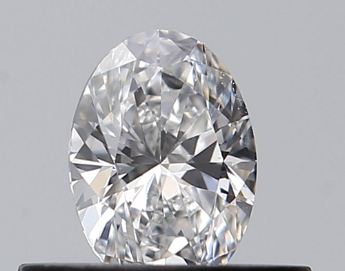 0.34 carat D-VVS1 Natūralus Oval Deimantas (1)