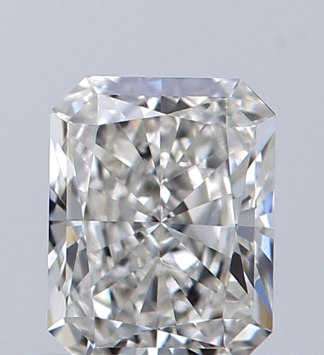 0.5 carat I-VS2 Natūralus Radiant Deimantas (1)