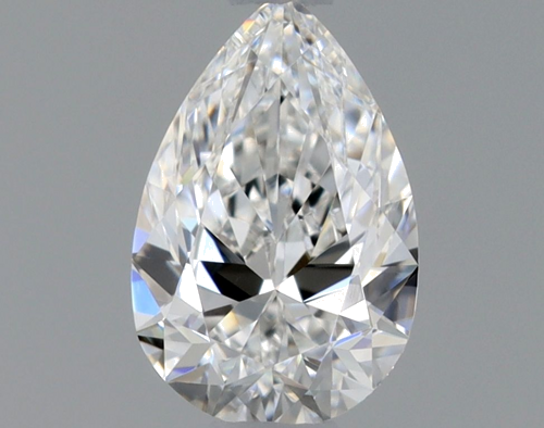 0.3 carat E-VS2 Natūralus Pear Deimantas (1)