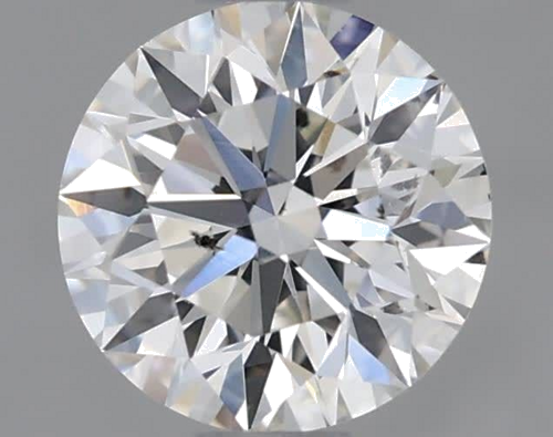 0.73 carat F-SI2 Excellent cut Natūralus Round Deimantas (1)
