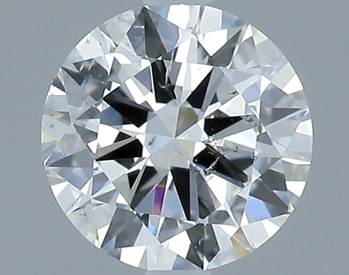 0.8 carat E-SI2 Very Good cut Natūralus Round Deimantas (1)