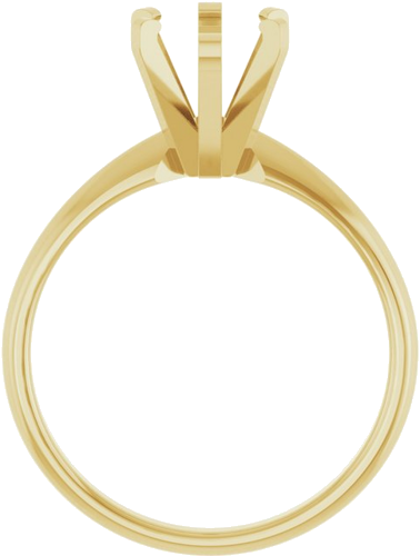 Sužadėtuvių Žiedas „Solitaire“ 14k yellow gold Pear 10.5mm x 6.5mm (2)