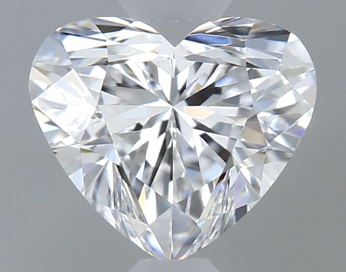 0.5 carat D-IF Natūralus Heart Deimantas (1)