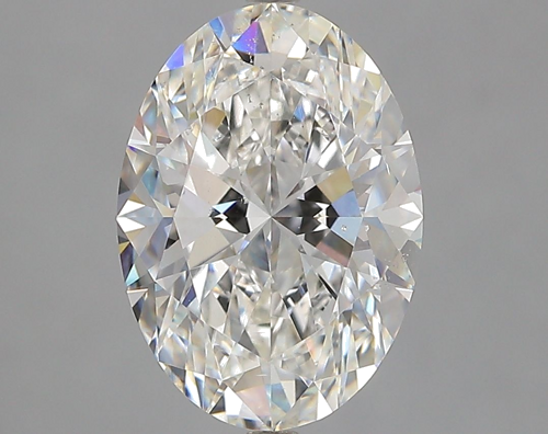 3.52 carat G-SI1 Natūralus Oval Deimantas (1)