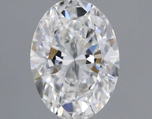 0.33 carat F-SI1 Natūralus Oval Deimantas (1)