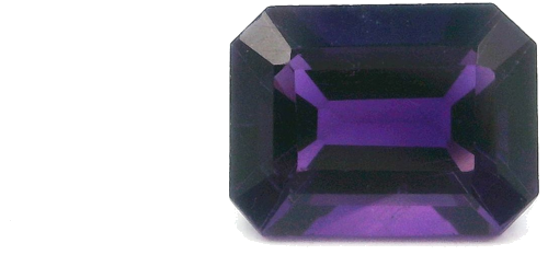 1.49 carat PURPLE STEP cut Octagonal Amethyst (1)