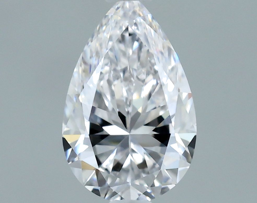 0.61 carat D-IF Natūralus Pear Deimantas (1)