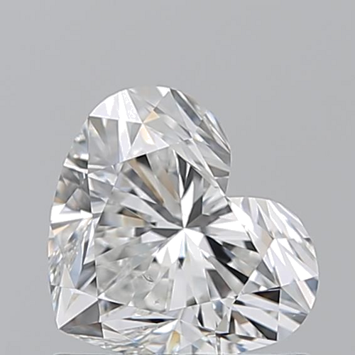 1.01 carat F-SI1 Natūralus Heart Deimantas (1)