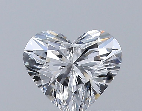 0.44 carat D-IF Natūralus Heart Deimantas (1)
