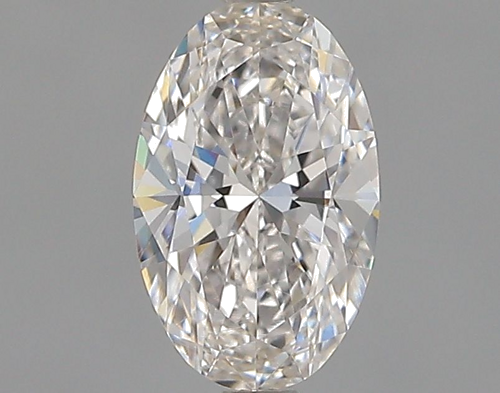 0.52 carat F-VVS2 Natūralus Oval Deimantas (1)