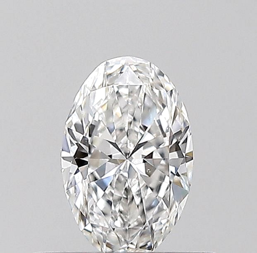 0.4 carat E-VS2 Natūralus Oval Deimantas (1)