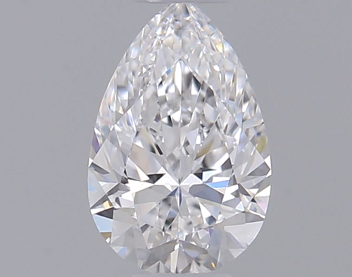 0.34 carat D-VVS1 Natūralus Pear Deimantas (1)