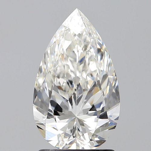 1.51 carat G-SI1 Natūralus Pear Deimantas (1)
