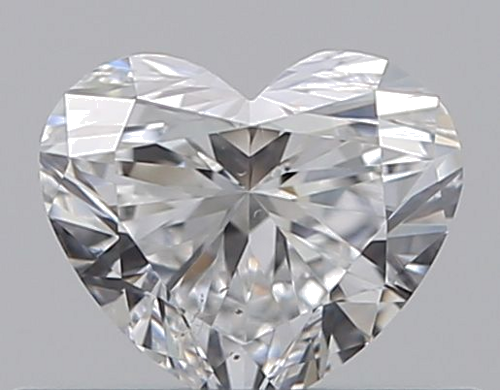 0.36 carat D-VS2 Natūralus Heart Deimantas (1)