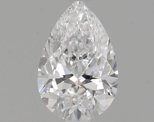 0.7 carat D-VVS2 Natūralus Pear Deimantas (1)