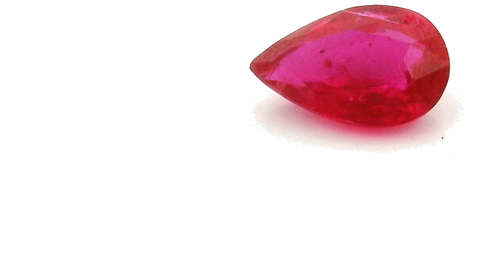 0.44 carat RED Pear Rubinas (1)