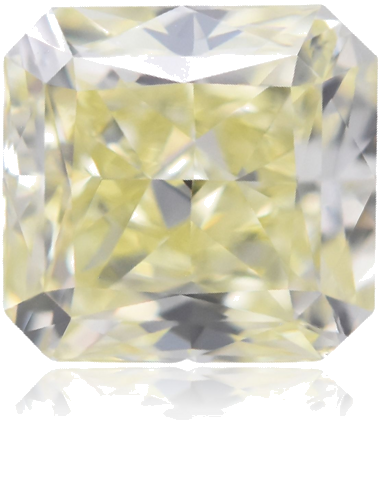 1.52 carat Fancy Light  Yellow-VS1 Natūralus Radiant Deimantas (1)