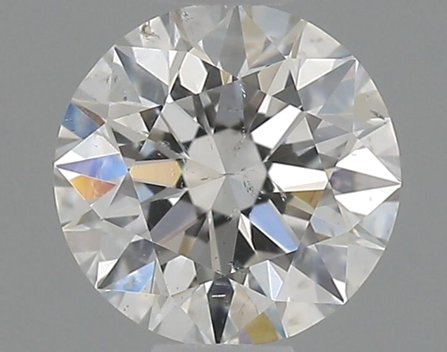 0.57 carat F-SI2 Excellent cut Natūralus Round Deimantas (1)