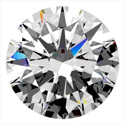0.3 carat F-VS2 Excellent cut Natūralus Round Deimantas (1)