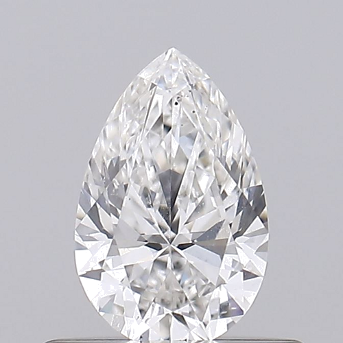 0.41 carat F-SI1 Natūralus Pear Deimantas (1)