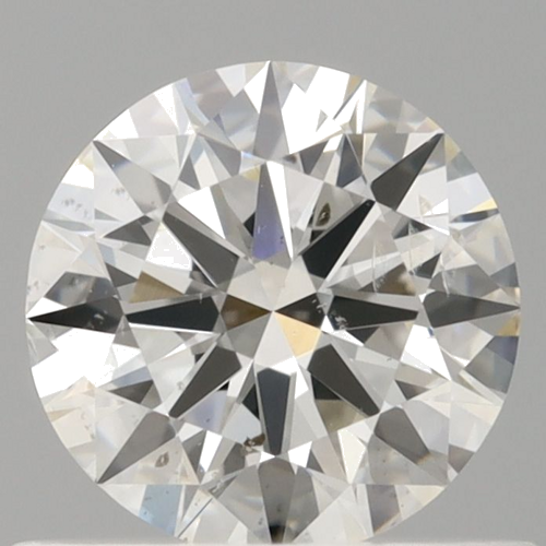 0.62 carat I-SI2 Excellent cut Natūralus Round Deimantas (1)