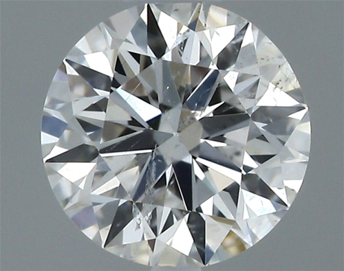 0.46 carat F-SI2 Excellent cut Natūralus Round Deimantas (1)