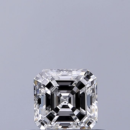 0.32 carat E-VVS1 Natūralus Asscher Deimantas (1)
