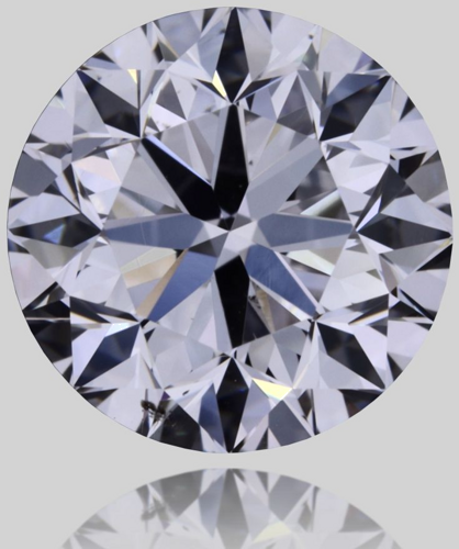 0.9 carat D-SI1 Very Good cut Natūralus Round Deimantas (1)