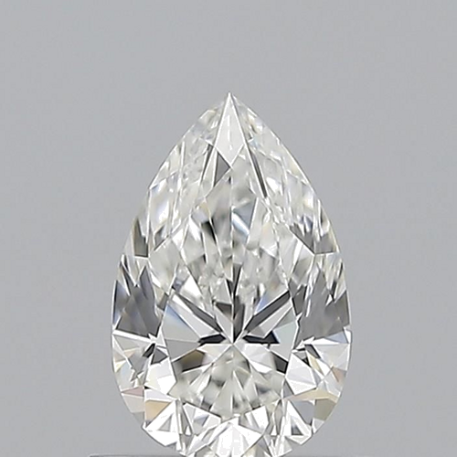 0.6 carat G-VVS1 Natūralus Pear Deimantas (1)