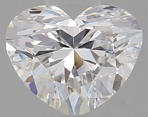 0.39 carat E-VVS2 Natūralus Heart Deimantas (1)