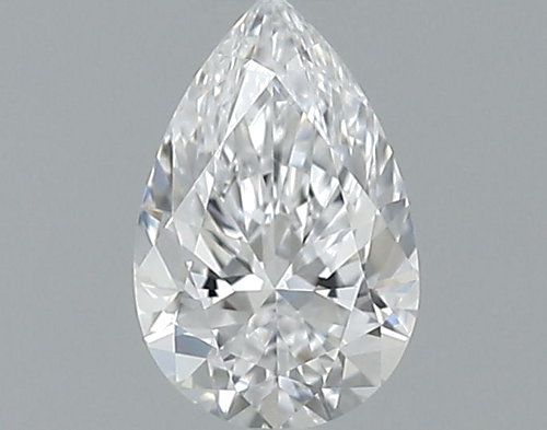 0.3 carat D-VVS2 Natūralus Pear Deimantas (1)