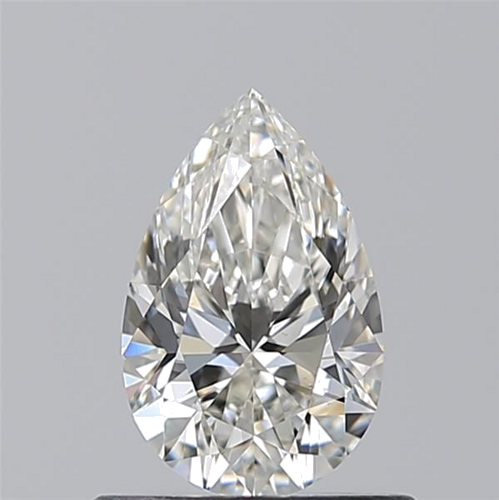 0.52 carat H-VS2 Natūralus Pear Deimantas (1)