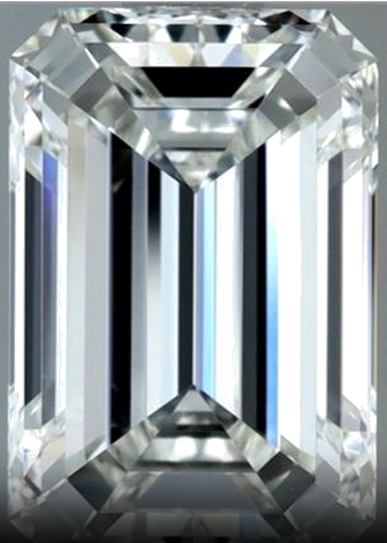 2.5 carat I-VVS1 Natūralus Emerald Deimantas (1)