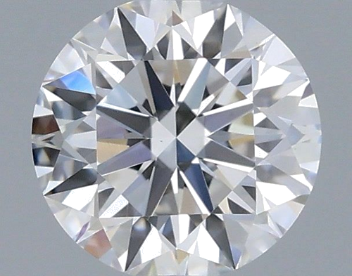 0.44 carat D-VVS2 Excellent cut Natūralus Round Deimantas (1)