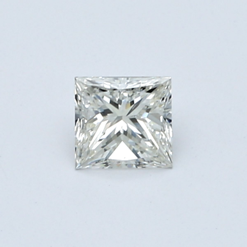 0.4 carat I-VVS2 Natūralus Princess Deimantas (1)