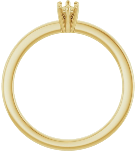 Sužadėtuvių Žiedas „Solitaire“ 585 Geltonojo Aukso Marquise 6mm x 3mm (2)