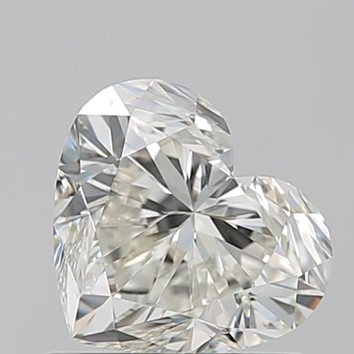1.02 carat K-VVS2 Natūralus Heart Deimantas (1)