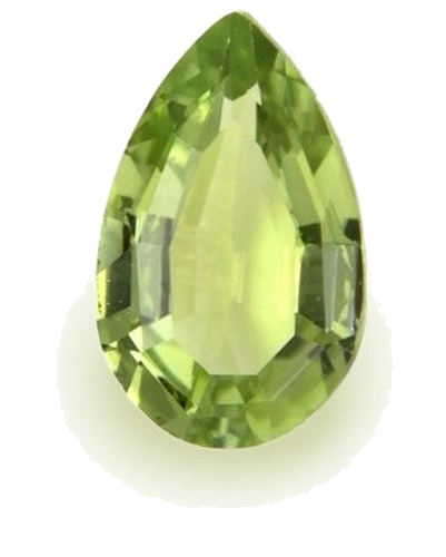 0.46 carat GREEN Pear Tourmaline (1)
