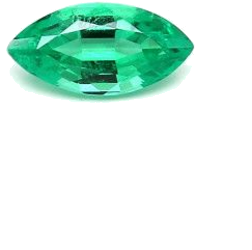 0.71 carat GREEN BRILLIANTSTEP cut Marquise Smaragdas (1)